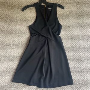 Black Express Cut Out Dress
